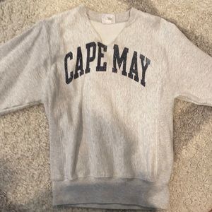 Cape may crew neck